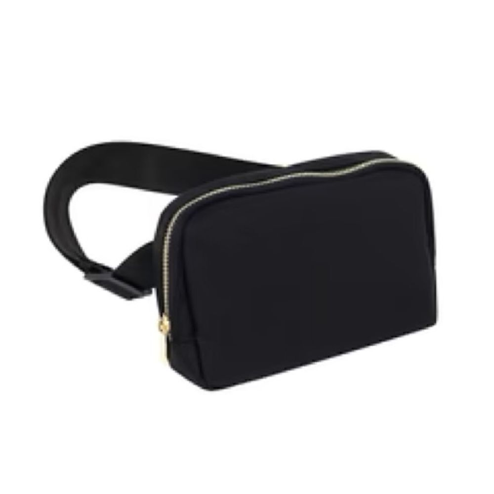 Mavi Bandz NWT Black Nylon Waist/Crossbody Bag. Unisex.
